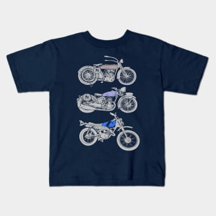 three bikes Kids T-Shirt